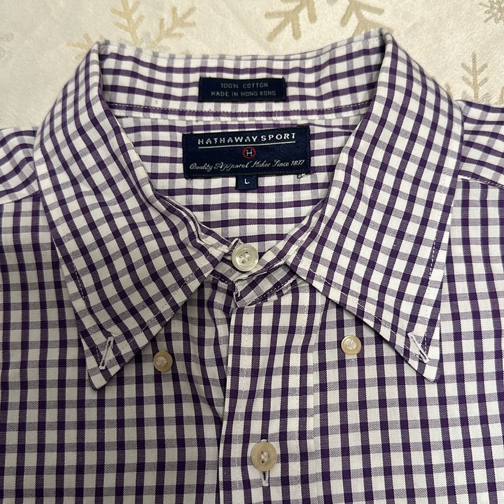 Hathaway Sport men’s shirt sz L
